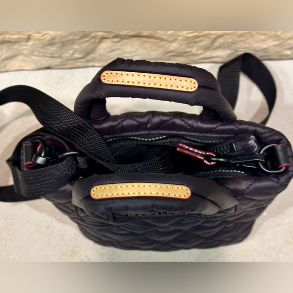 MZ Wallace Petite Metro Deluxe Black Crossbody Bag - Picture 9 of 16